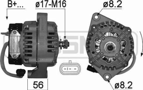 Messmer 210993A - Alternatore autozon.pro