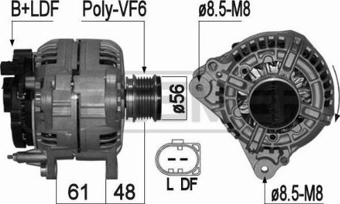 Messmer 210944A - Alternatore autozon.pro