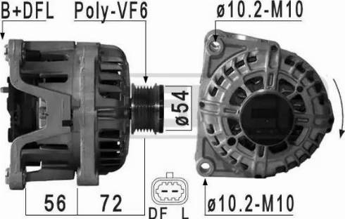 Messmer 210943 - Alternatore autozon.pro