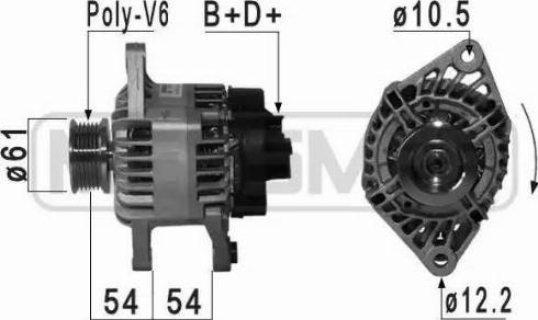 Messmer 210947 - Alternatore autozon.pro