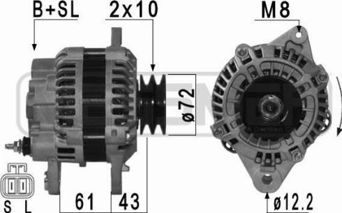 Messmer 210950A - Alternatore autozon.pro