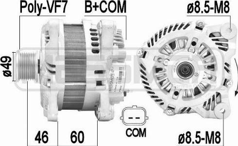 Messmer 210951A - Alternatore autozon.pro