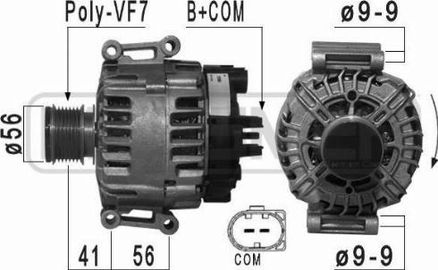 Messmer 210965A - Alternatore autozon.pro