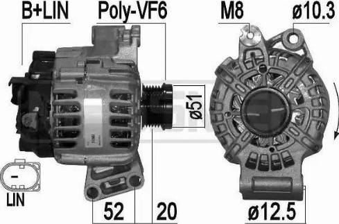 Messmer 210963 - Alternatore autozon.pro