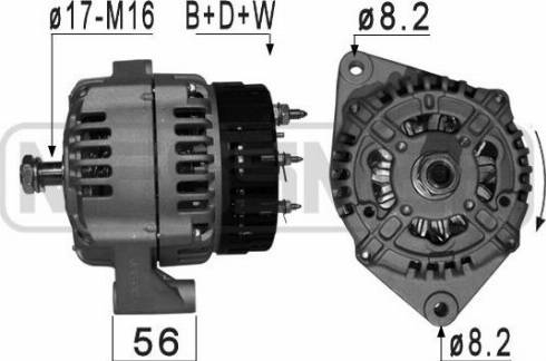 Messmer 210989A - Alternatore autozon.pro