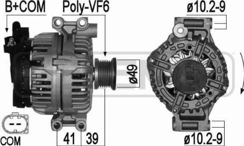 Messmer 210985A - Alternatore autozon.pro