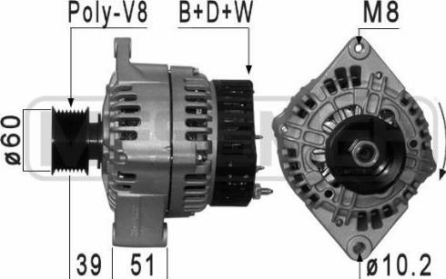 Messmer 210986A - Alternatore autozon.pro