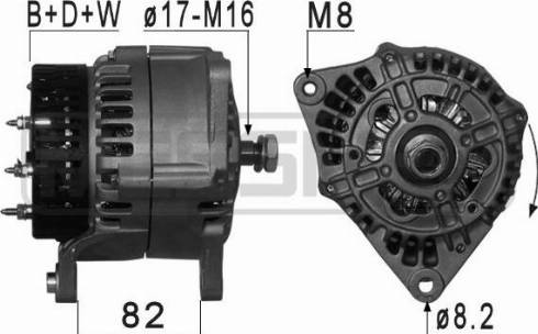 Messmer 210988A - Alternatore autozon.pro