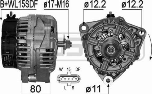 Messmer 210982A - Alternatore autozon.pro