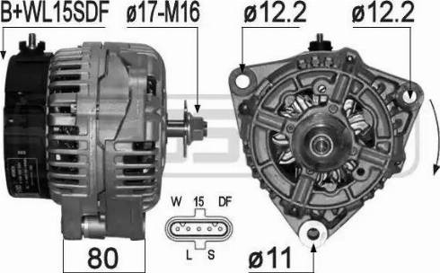 Messmer 210982 - Alternatore autozon.pro