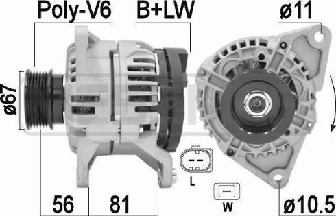 Messmer 210933A - Alternatore autozon.pro