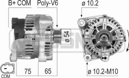 Messmer 210499 - Alternatore autozon.pro