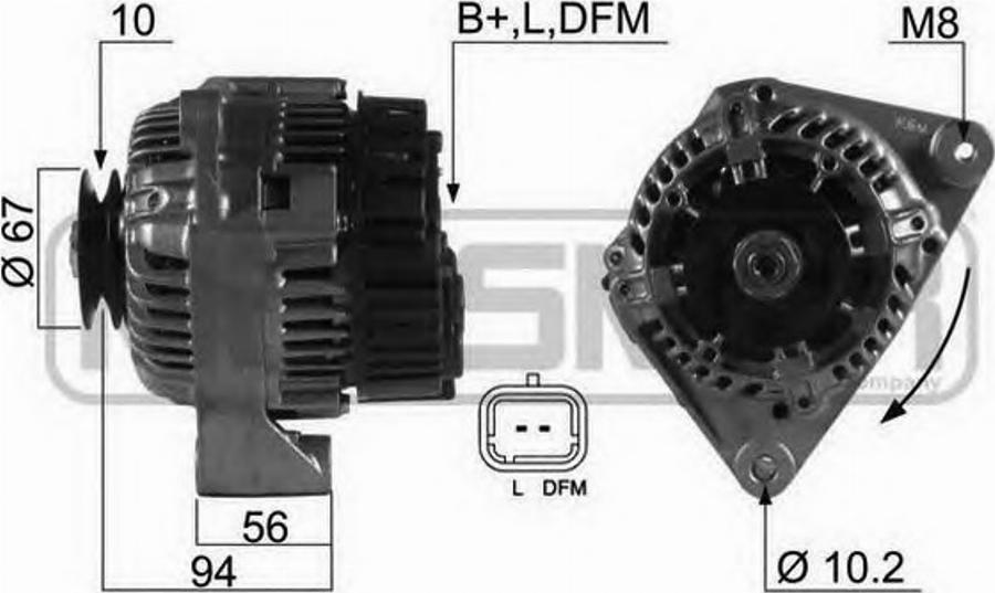 Messmer 210494 - Alternatore autozon.pro