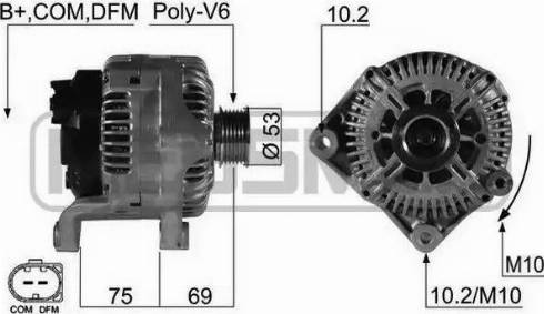 Messmer 210495 - Alternatore autozon.pro