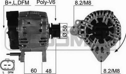 Messmer 210498A - Alternatore autozon.pro