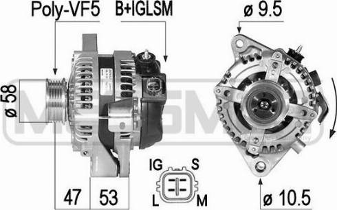 Messmer 210493A - Alternatore autozon.pro