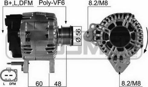 Messmer 210497A - Alternatore autozon.pro