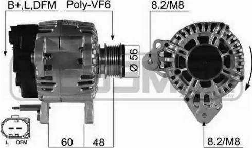 Messmer 210497 - Alternatore autozon.pro