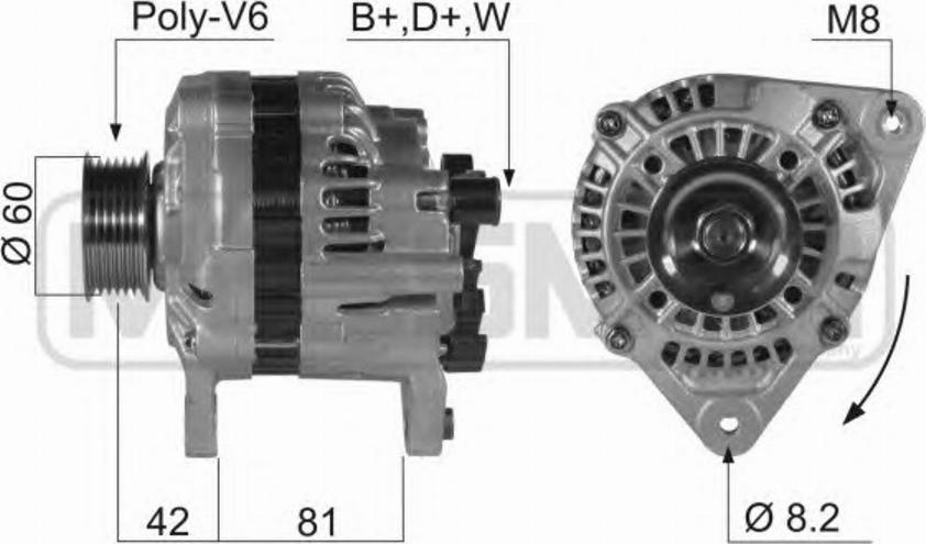 Messmer 210446 - Alternatore autozon.pro