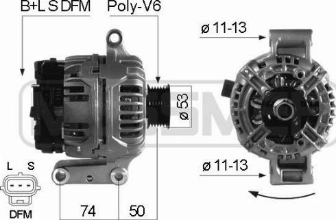 Messmer 210443A - Alternatore autozon.pro