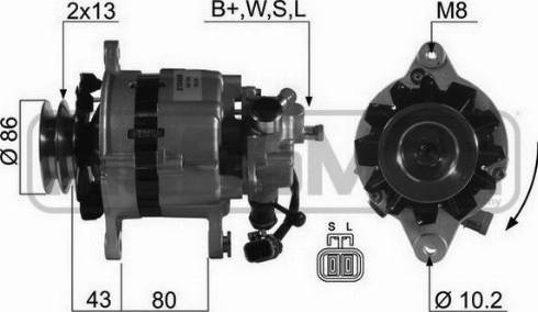 Messmer 210458A - Alternatore autozon.pro