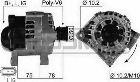 Messmer 210464A - Alternatore autozon.pro