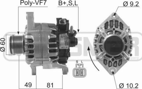 Messmer 210463A - Alternatore autozon.pro