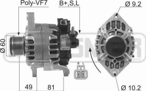 Messmer 210463 - Alternatore autozon.pro