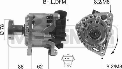 Messmer 210412A - Alternatore autozon.pro