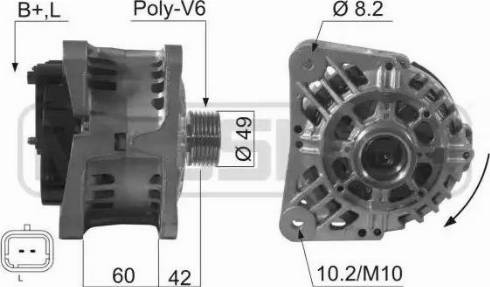 Messmer 210480 - Alternatore autozon.pro