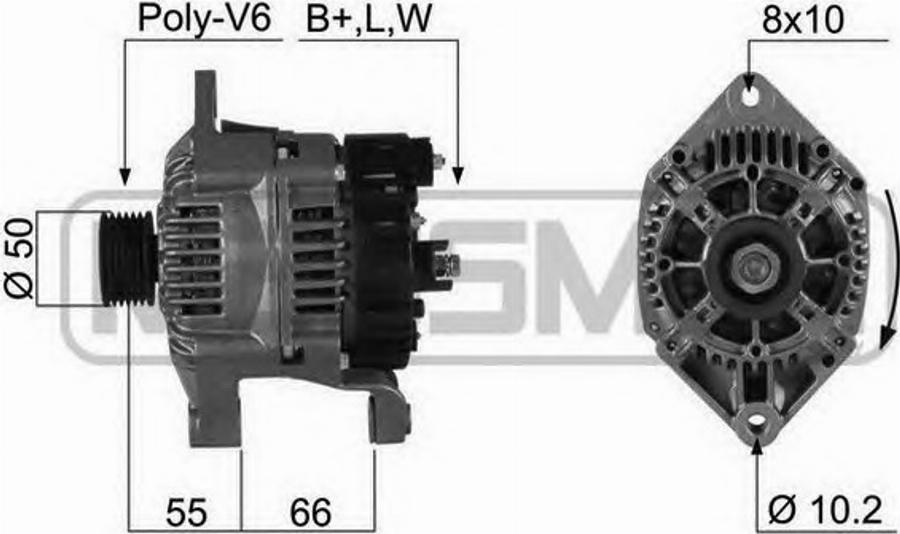 Messmer 210487 - Alternatore autozon.pro