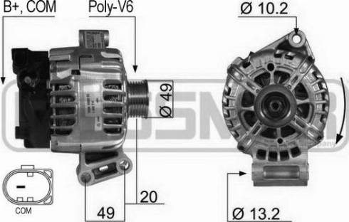 Messmer 210430A - Alternatore autozon.pro