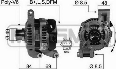 Messmer 210438A - Alternatore autozon.pro