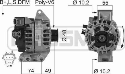 Messmer 210425A - Alternatore autozon.pro