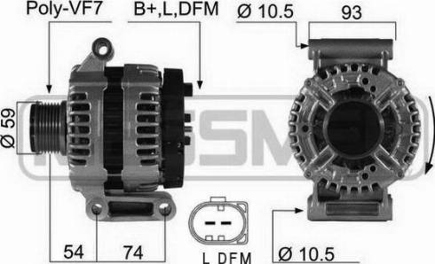 Messmer 210422A - Alternatore autozon.pro