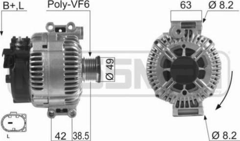 Messmer 210476A - Alternatore autozon.pro