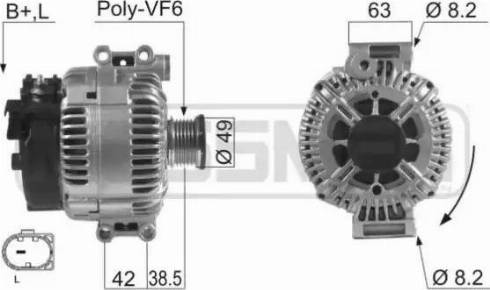 Messmer 210476 - Alternatore autozon.pro