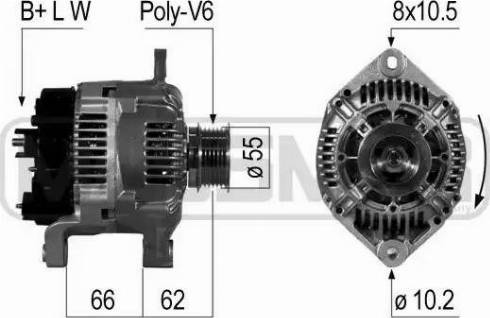 Messmer 210478 - Alternatore autozon.pro