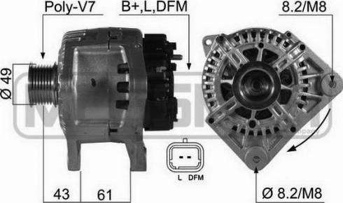 Messmer 210472A - Alternatore autozon.pro