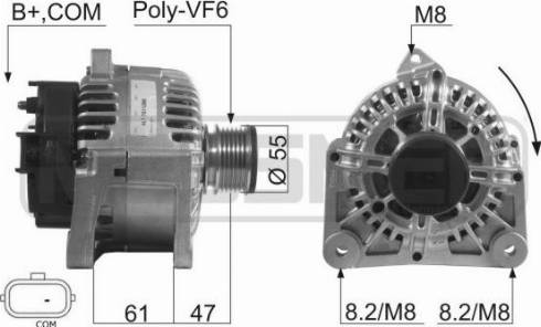 Messmer 210477A - Alternatore autozon.pro