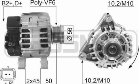 Messmer 210599A - Alternatore autozon.pro