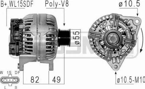 Messmer 210594 - Alternatore autozon.pro