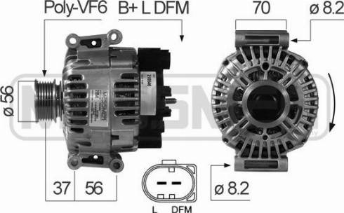 Messmer 210546A - Alternatore autozon.pro