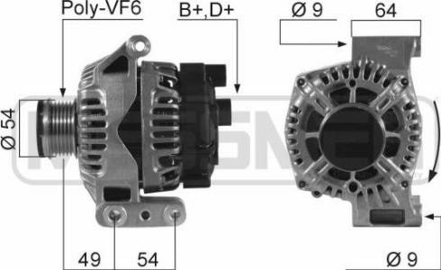 Messmer 210550A - Alternatore autozon.pro