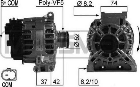 Messmer 210553A - Alternatore autozon.pro