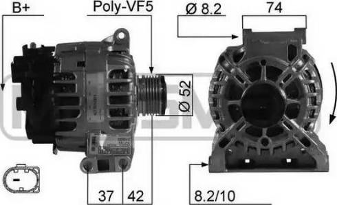 Messmer 210553 - Alternatore autozon.pro