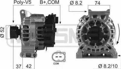 Messmer 210552 - Alternatore autozon.pro