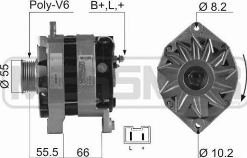 Messmer 210564A - Alternatore autozon.pro