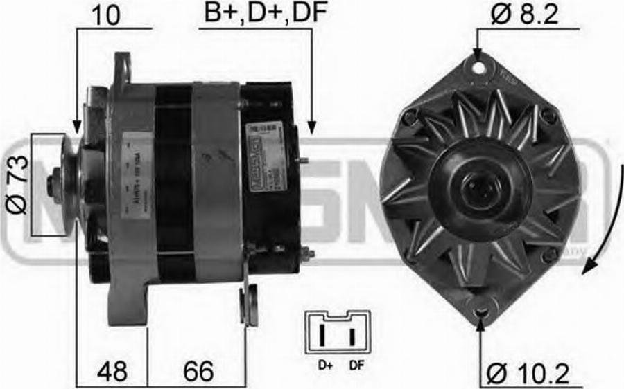 Messmer 210565 - Alternatore autozon.pro