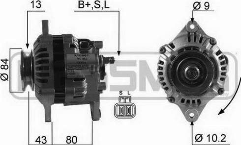 Messmer 210561A - Alternatore autozon.pro